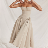 Briallen | Šviežias struktūruotas suknelė