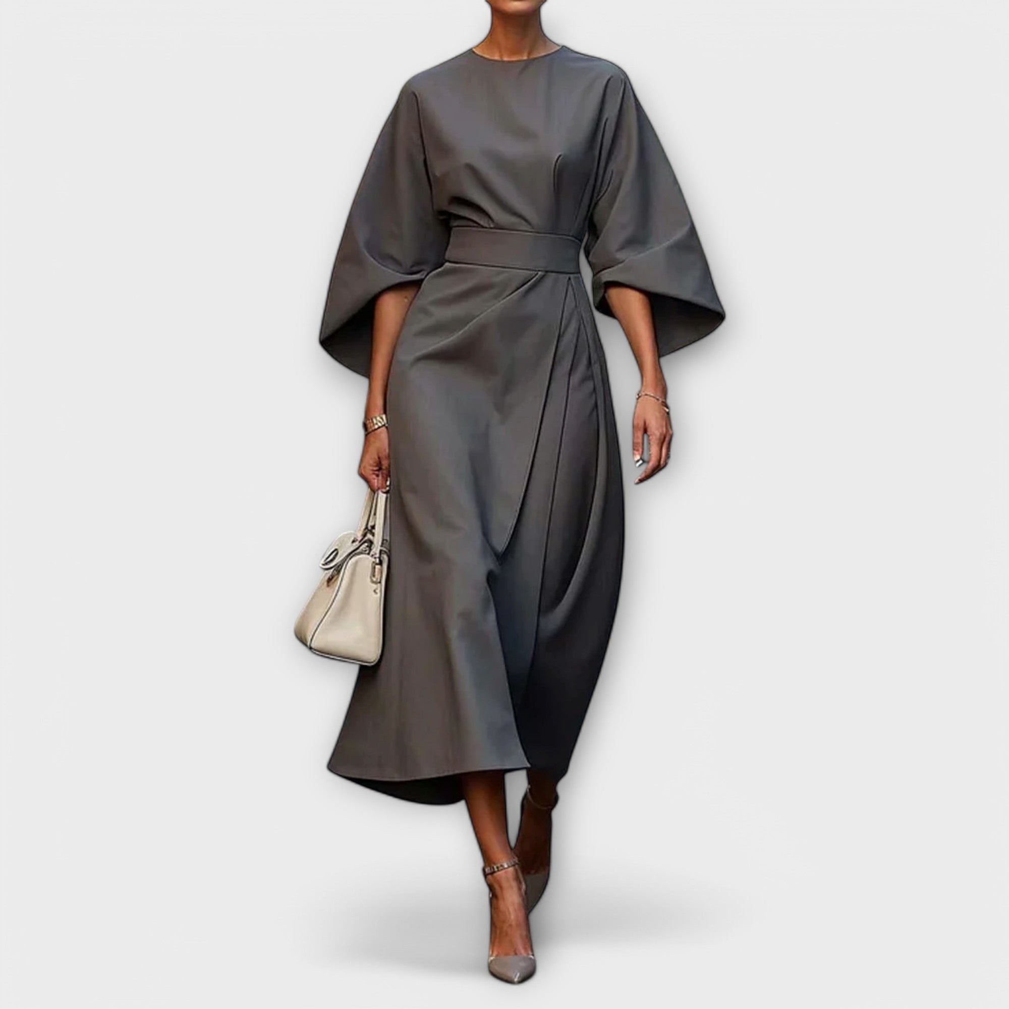 Sonia - Elegantiška suknelė su rankovėmis