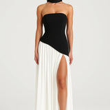 Thessaly | Lengvas V-kaklo Midi Suknelė