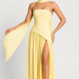 Thessaly | Lengvas V-kaklo Midi Suknelė