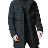 Elegantiškas ilgas žiemos paltas