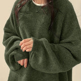 Mabel - Atsitiktinis Oversized Megztinis