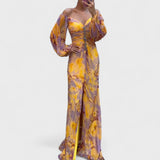 Kristine - Elegantiška suknelė su V formos iškirpte