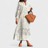 Juliette - Elegantiška vasaros suknelė iš medvilnės