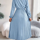 Rosalind Quinn | Nėriniuota V formos kaklo A formos suknelė