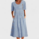 Sofia - Dryžuota vasaros suknelė