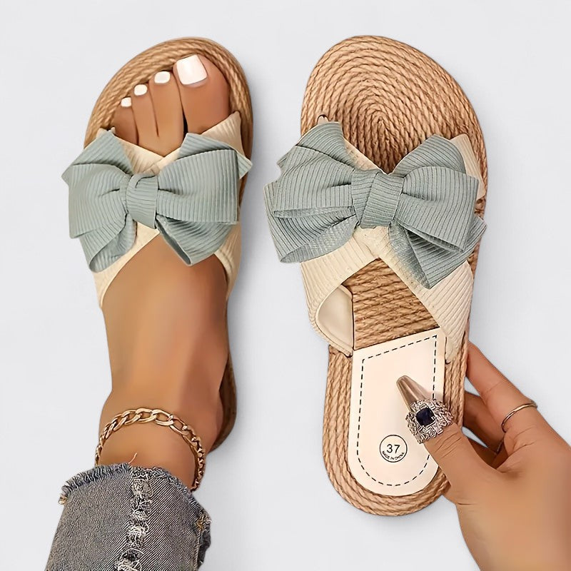 Revie - Šlepetės su kaspinu Grace