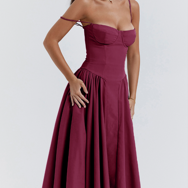 Briallen | Šviežias struktūruotas suknelė