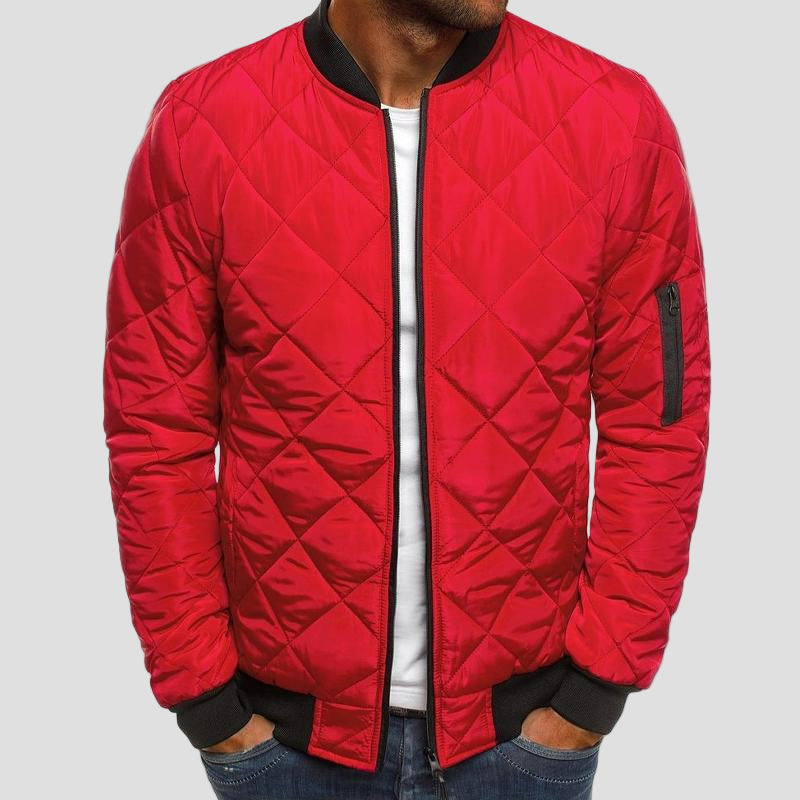 Heskor - Vyriškas dygsniuotas paltas