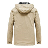 Elegantiškas paltas su keliais kišenėmis