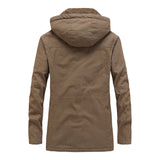 Elegantiškas žiemos paltas ir vėjyje atsparus