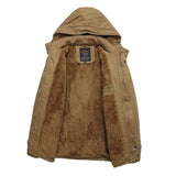 Elegantiškas medvilninis žieminis paltas