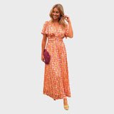 Marlene - Gėlių suknelė