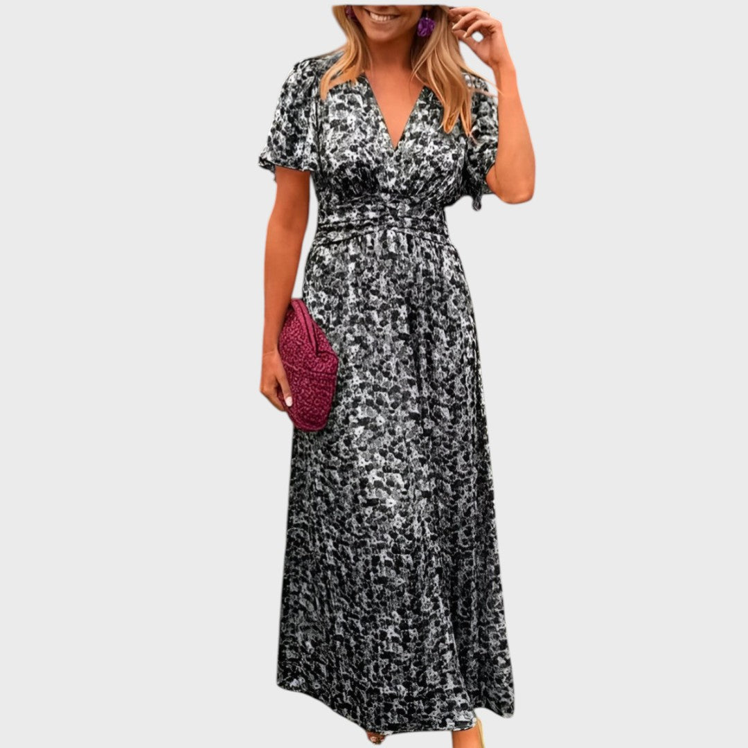 Marlene - Gėlių suknelė