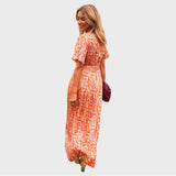 Marlene - Gėlių suknelė