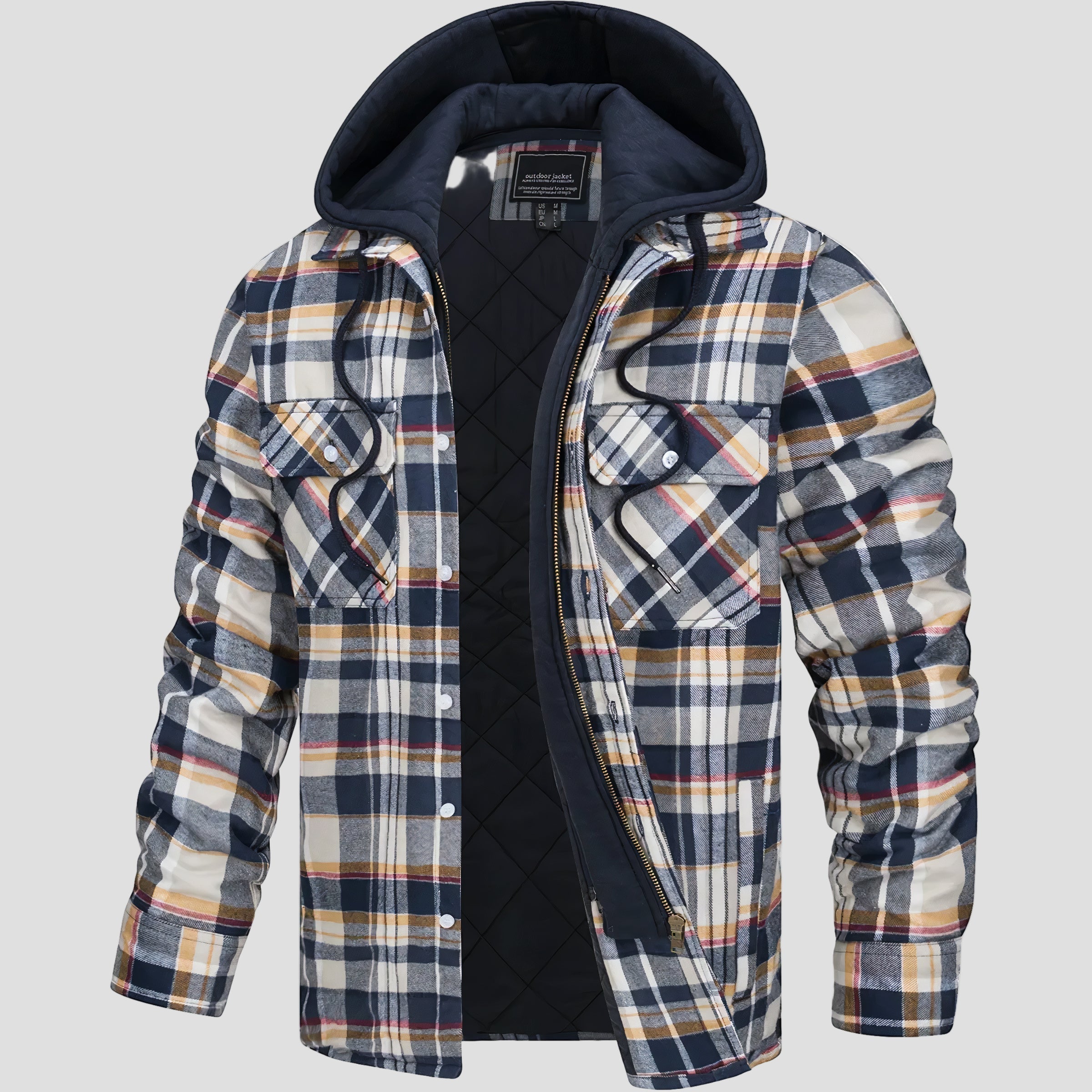 Rokas - Karinė striukė su užtrauktuku